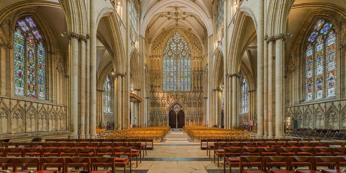 The nave of York Minster
